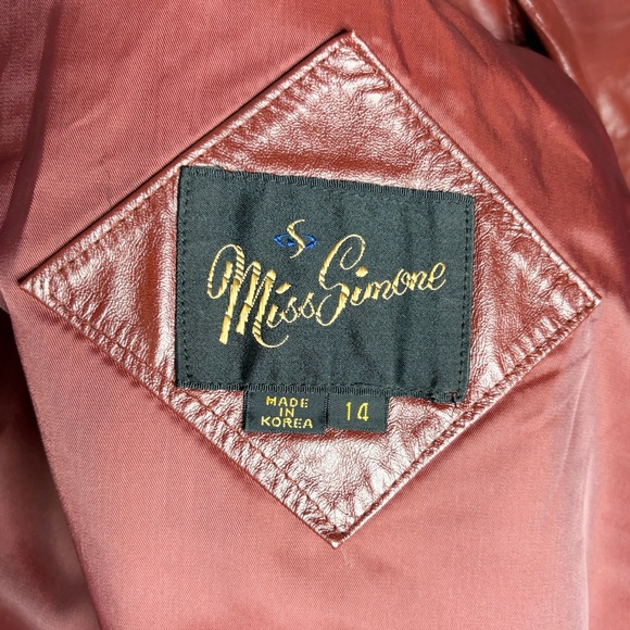 70s Leather Longline Blazer - Picture 5 of 7